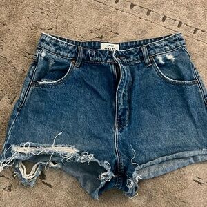 Rolled Women’s Jean Shorts